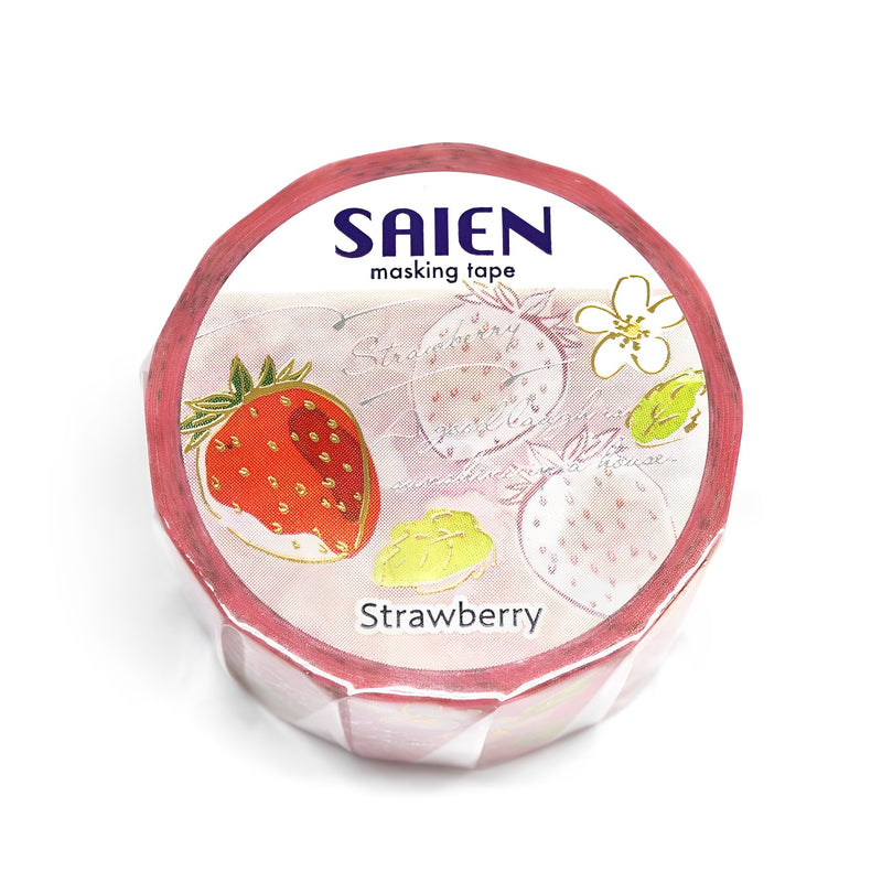 Saien Masking Tape Series Fruit Time Strawberry