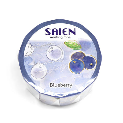 Saien Masking Tape Series Fruit Time Blueberry