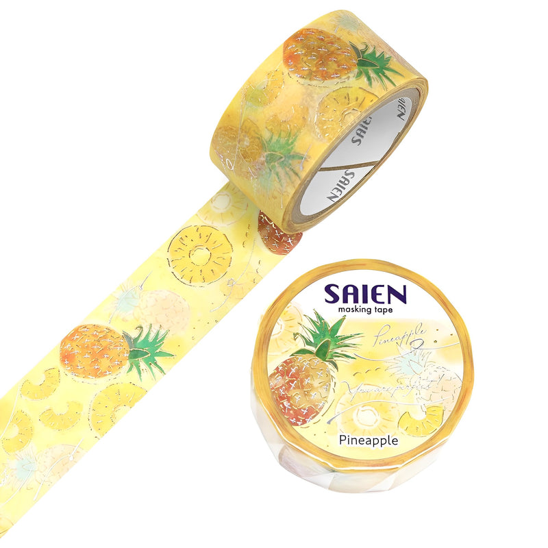 Saien Masking Tape Series Fruit Time Pineapple