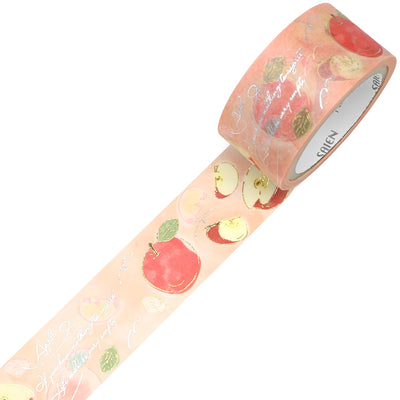 Saien Masking Tape Series Fruit Time Apple