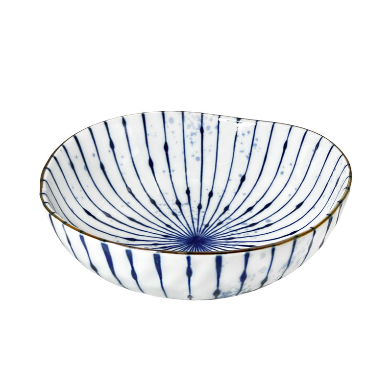 Japanese Ceramic Serving Bowl 16.5cm Watedrop
