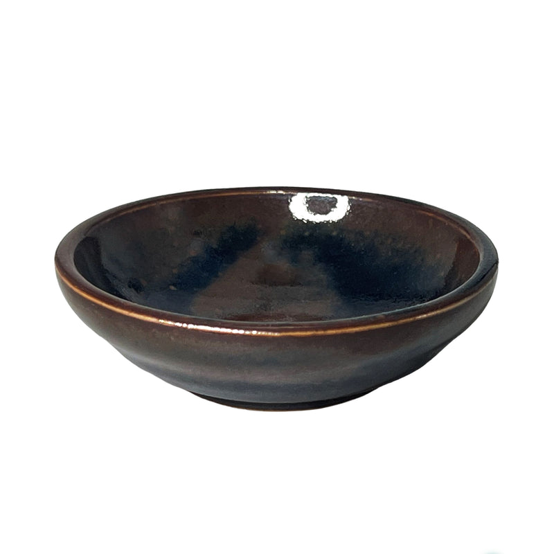 Ceramic Sauce Dish 8cm Umber Made In Japan