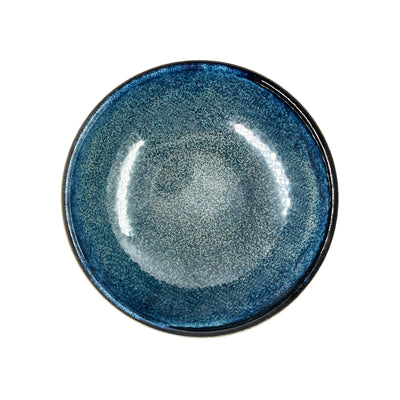 Large Ramen Bowl Series 21cm Indigo Glaze Made In Japan
