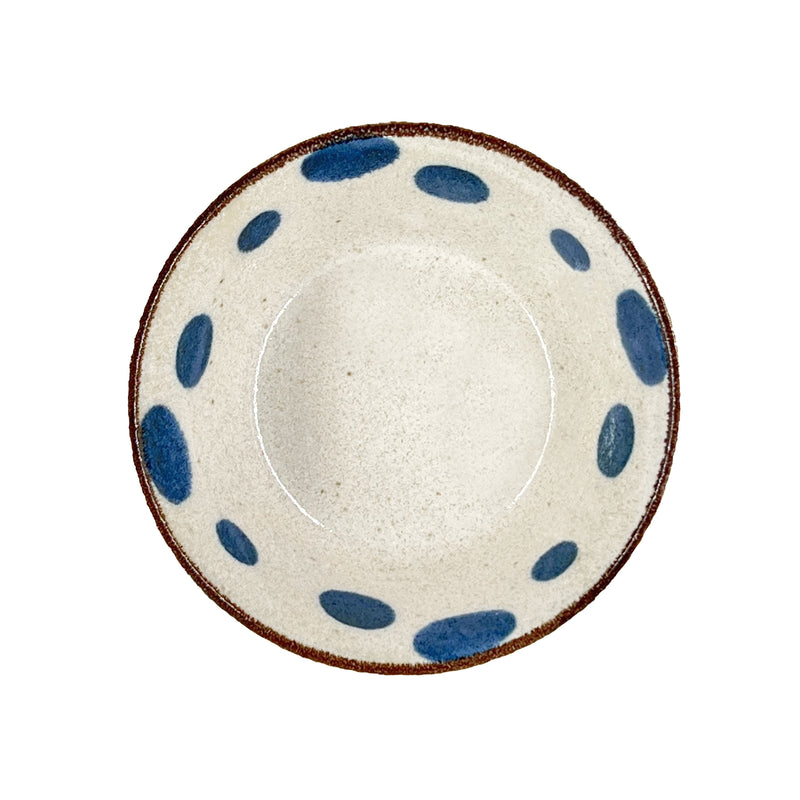 Japanese Ceramic Rice Bowl PAIKAJI 13.5cm Monogatari