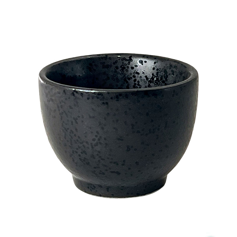 Japanese Tea Sake Cup Ochoko 5.5cm Black