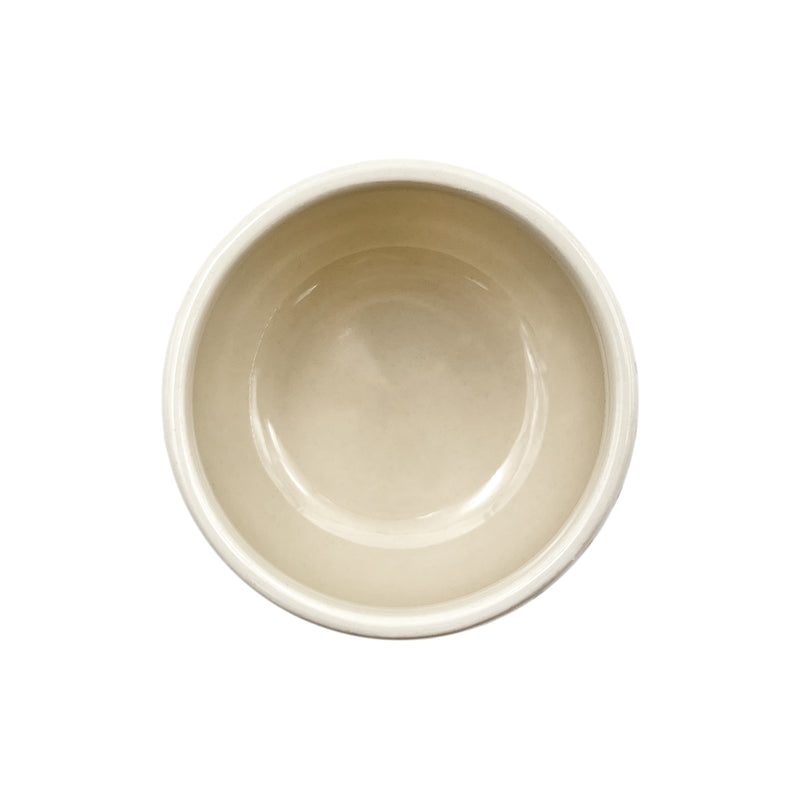 Ceramic Chawanmushi Soup Bowl With Lid Coloured Stripes