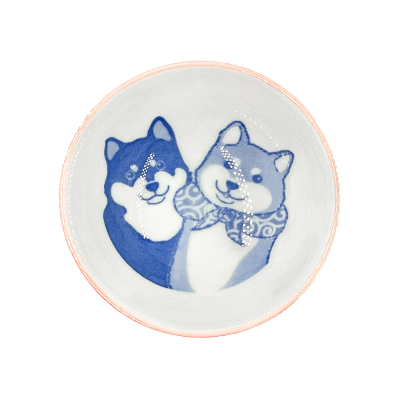 Japanese Ceramic Rice Bowl 10.5cm Shiba Brothers Pink