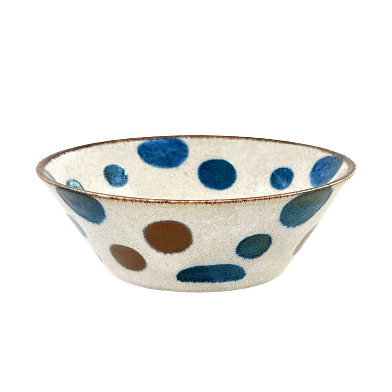 Japanese Ceramic Rice Bowl PAIKAJI 13.5cm Monogatari