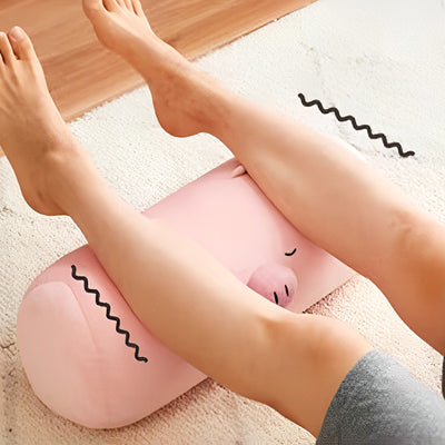 Foot Vibration Massage Cushion / Lumbar Cushion Pig