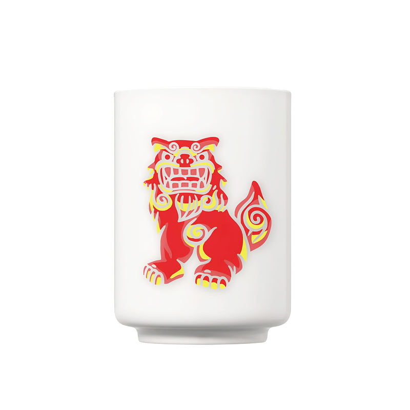 Hot Water Color Change Tea Cup Series Red Lion
