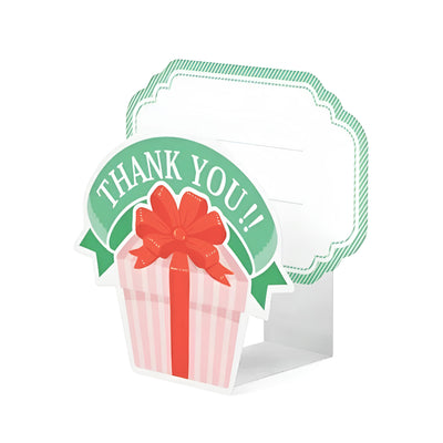 Pop-up Mini Greeting Card THANK YOU Series Present