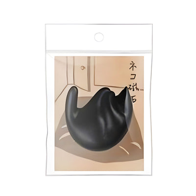 Cat Magnet Hook Maruku Naru Black