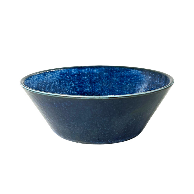 Japanese Serving Bowl 13.5cm Ocean Navy Blue