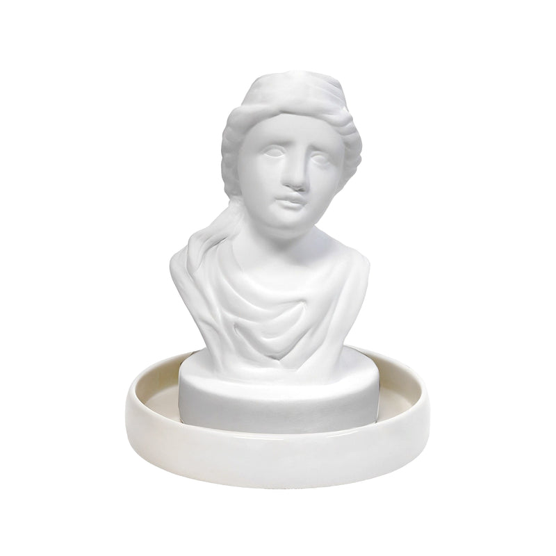 Ceramic Battery Free Humidifier With Saucer Venus Statue