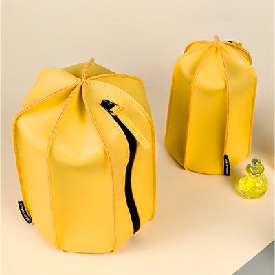 Urban Forest Large Cactus Toiletry Bag Yellow
