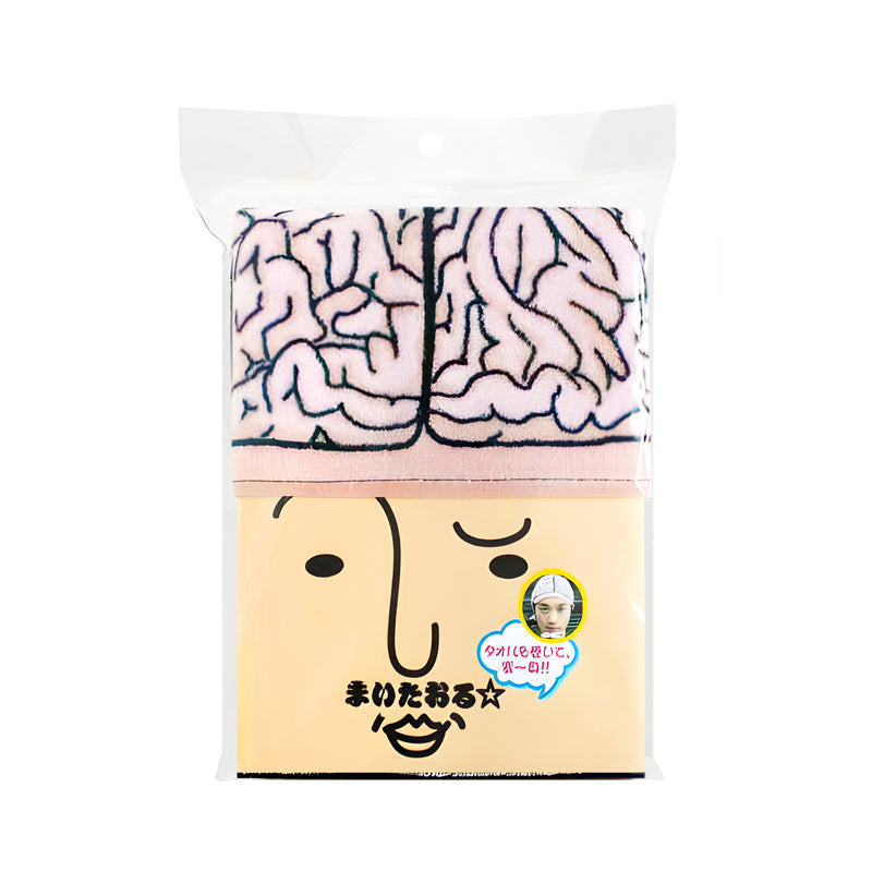 Japanese Traditional Bandana Head Terry Towel 85cm Brain