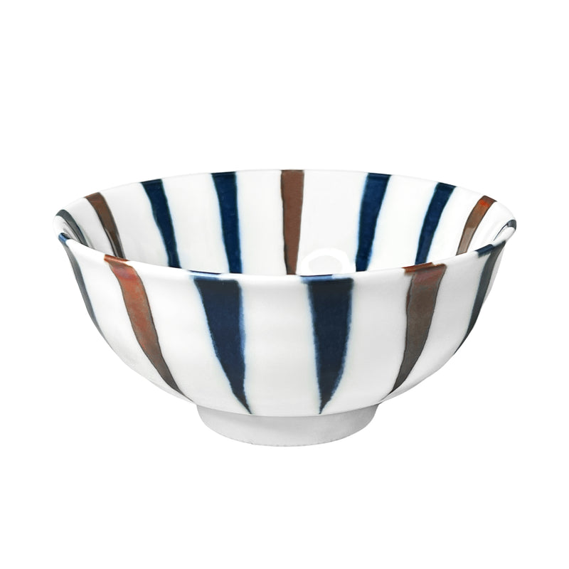 Japanese Ceramic Side Bowl 11.5cm Due Stripes