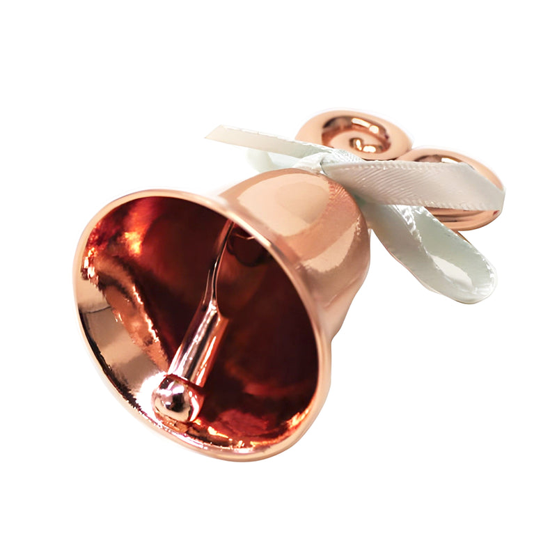 Hand Bell Card Holder Series Rose Gold Heart