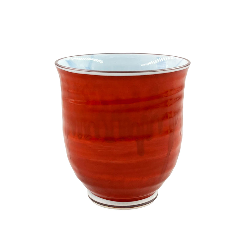 Ichichin Japanese Tea Cup Red 350ml